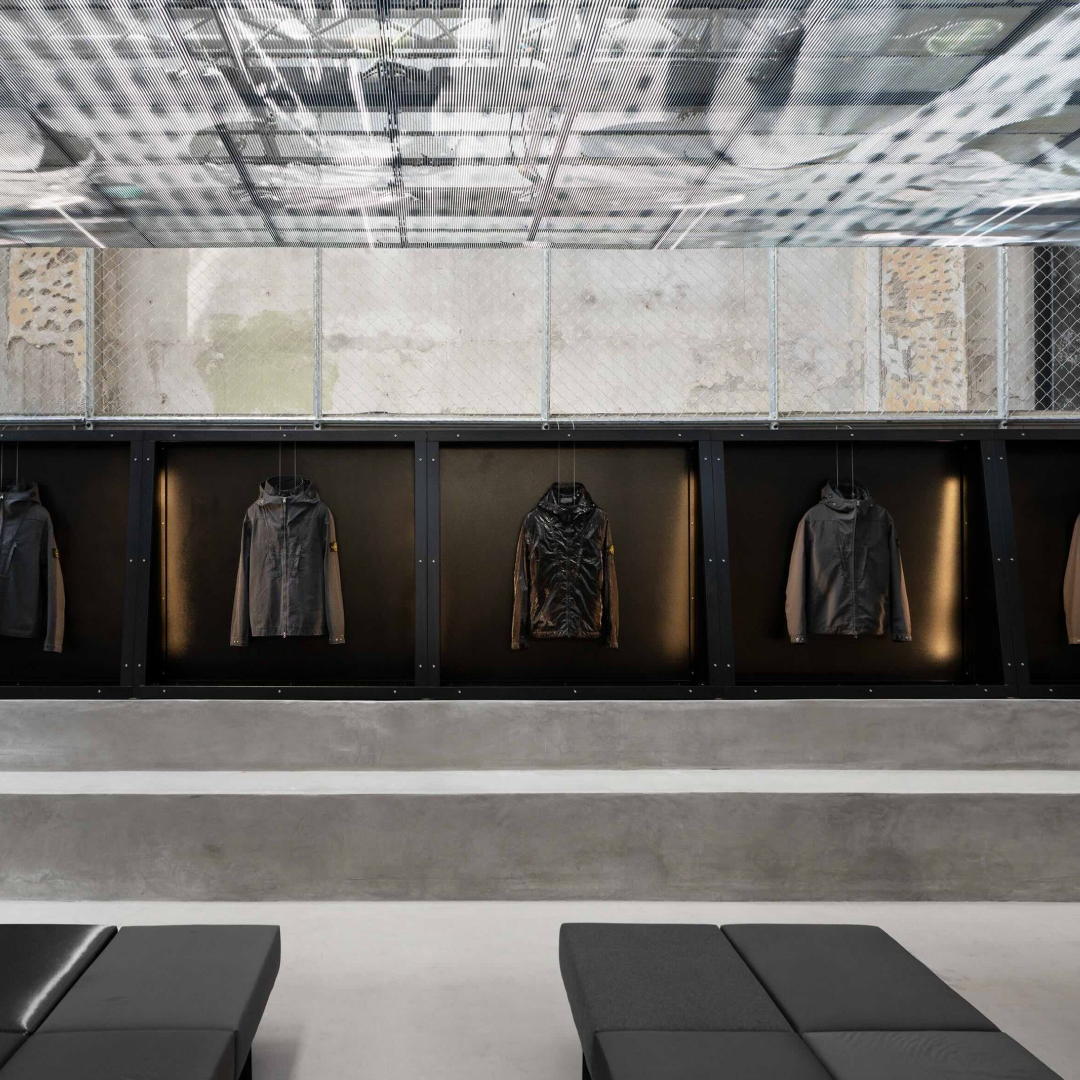  Capsule Plaza, Massimo Osti Studio pour Stone Island