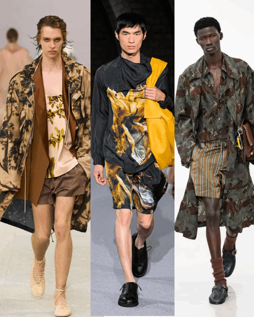 Camouflage Poétique: Dries Van Noten, Taakk et Paul Smith Homme SS27