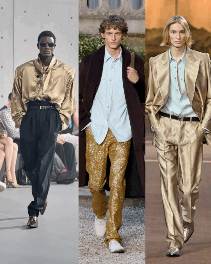 Garçon en or: Saint Laurent, Dior et Amiri Homme SS27