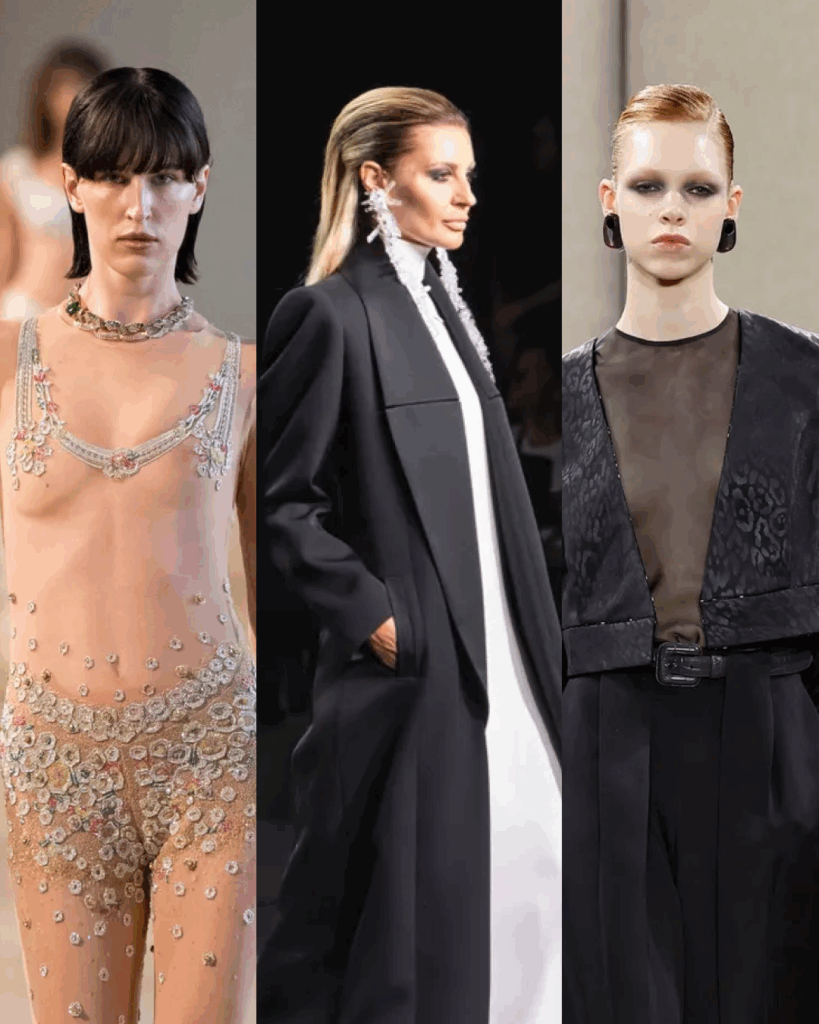 L'oeil du Runway: Giorgio Armani Privé, Stéphane Rolland et Rahul Mishra Couture FW26